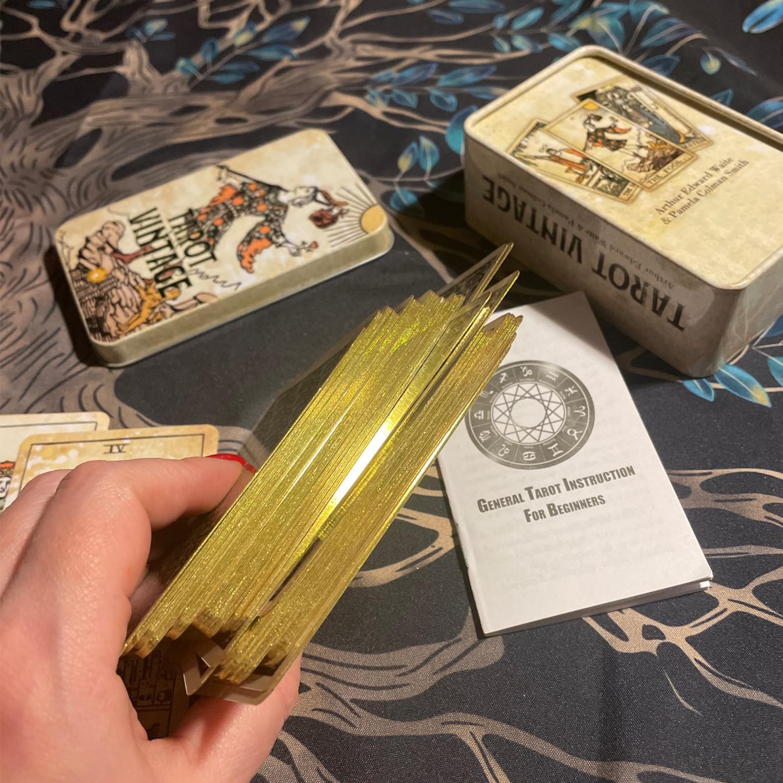 Mazo De Tarot Clásico GIBZ – 78 Cartas Con Caja Vintage, Perfecto Para Principiantes