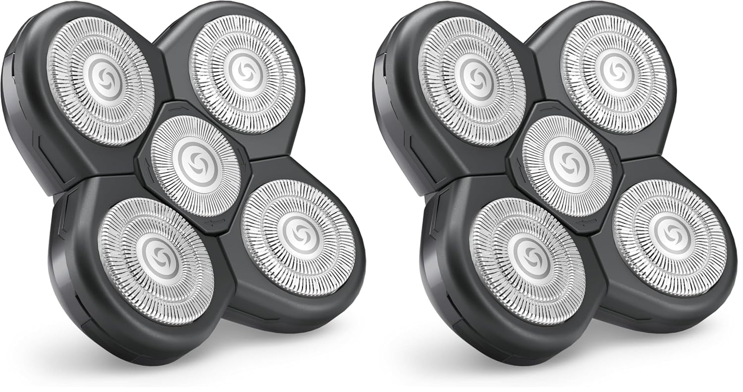 Freebird FlexSeries Official Blade Refills - No Irritation, Razor Bumps or Ingrown Hairs, Ultra-Sharp, Durable, ScalpSafe Design, QuickSnap Install, Compatible with FlexSeries (Pack of 2)