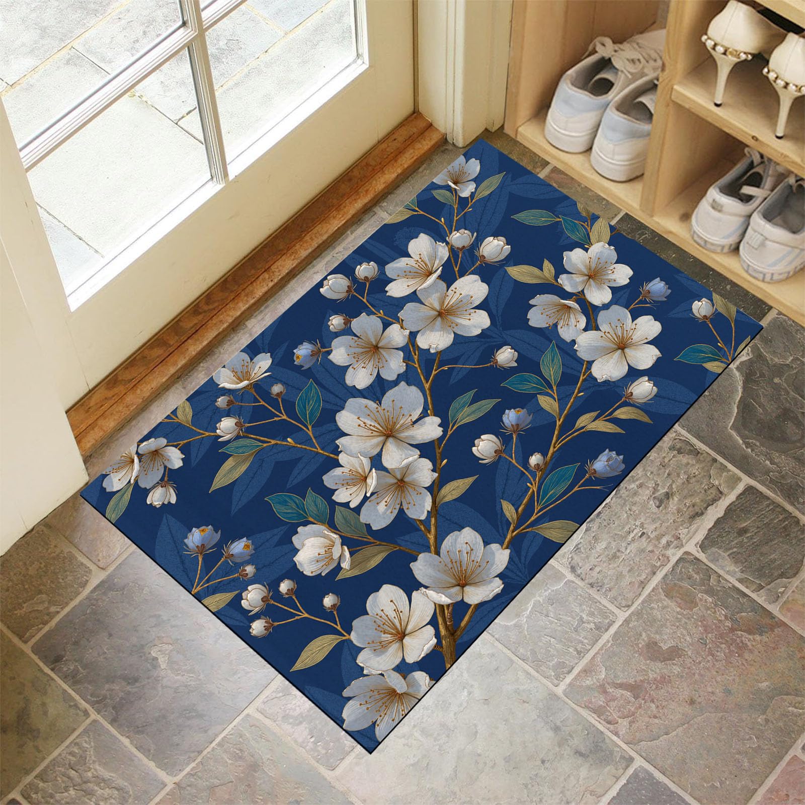 Tapis attrape poussière lavable et ultra absorbant pour entrée propre