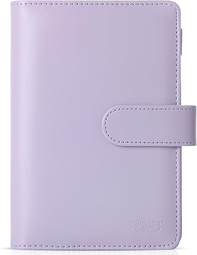 Mr. Pen - Carpetas para planificador, funda de piel para cuaderno, funda de cuaderno de composición recargable, carpeta de portafolios, carpeta de