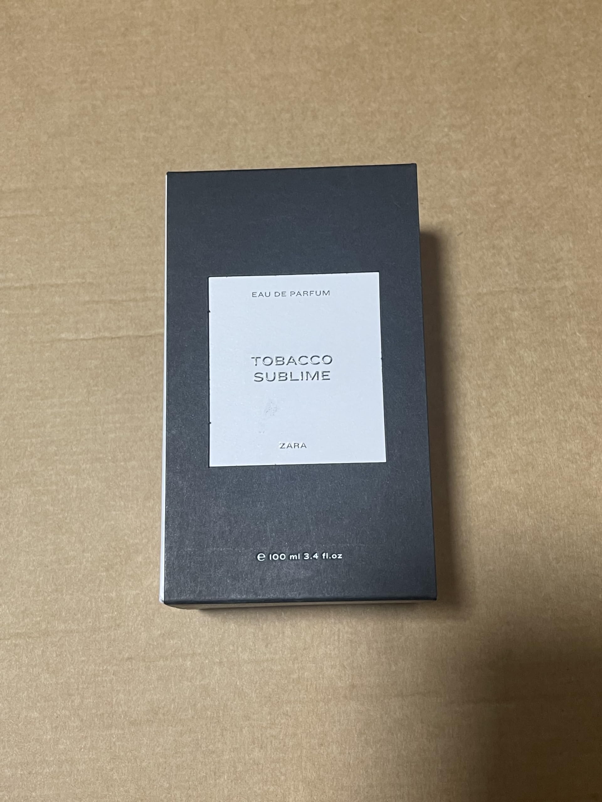 Amazon.com: Zara TABACO SUBLIME EAU DE PARFUM 100 ML (3.4 FL. OZ) : Belleza  y Cuidado Personal