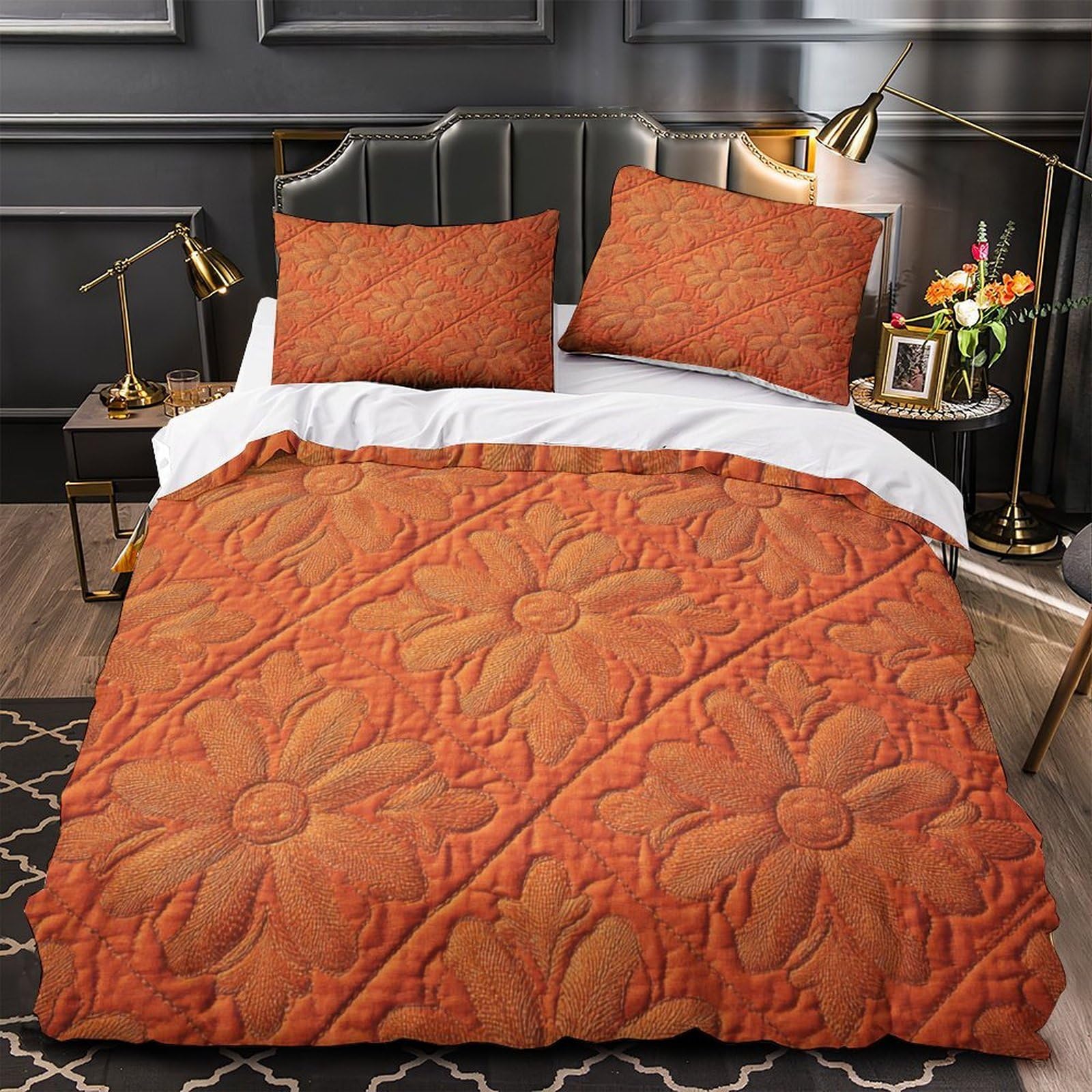 Housse de couette imprimé en 3D microfibre ultra douce qualité supérieure