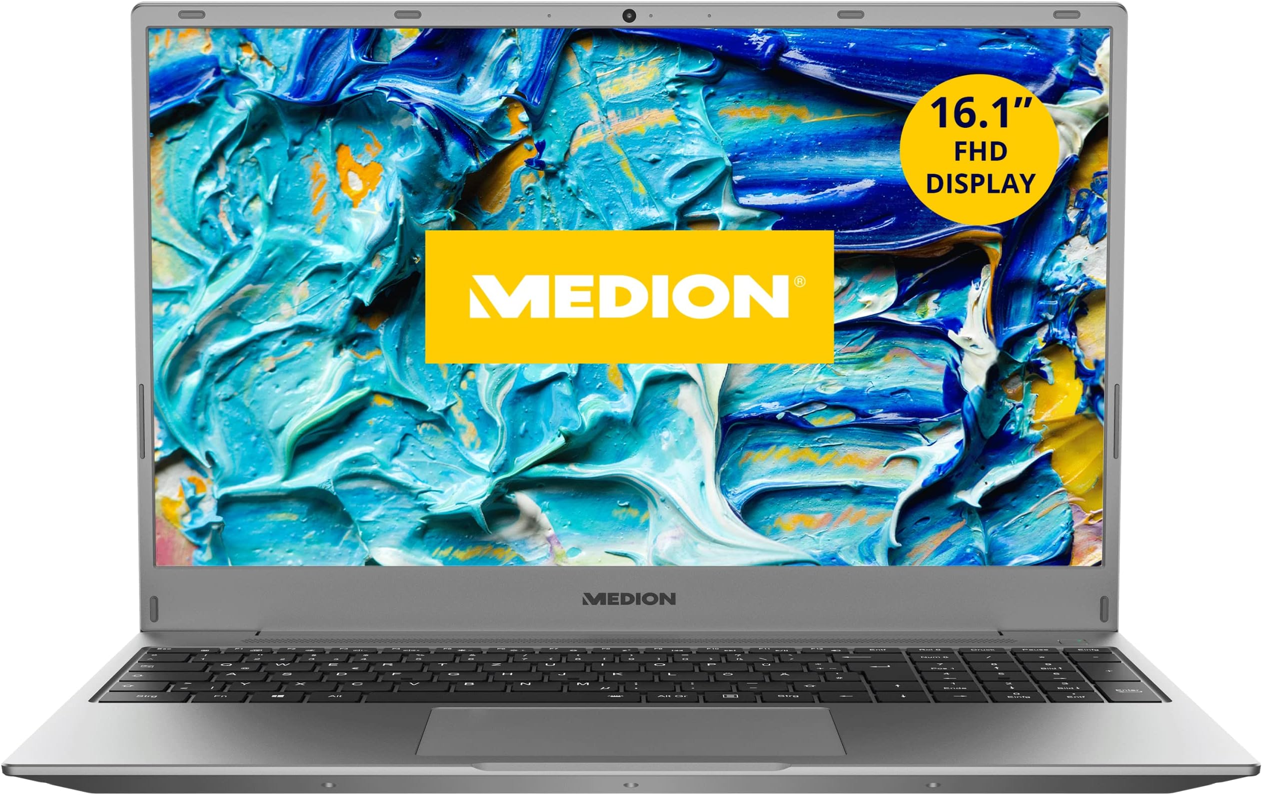 MEDION Akoya E16401 16 Intel Core i5-1135G7 8 GB 512 GB SSD Laptop 30032034 Silver