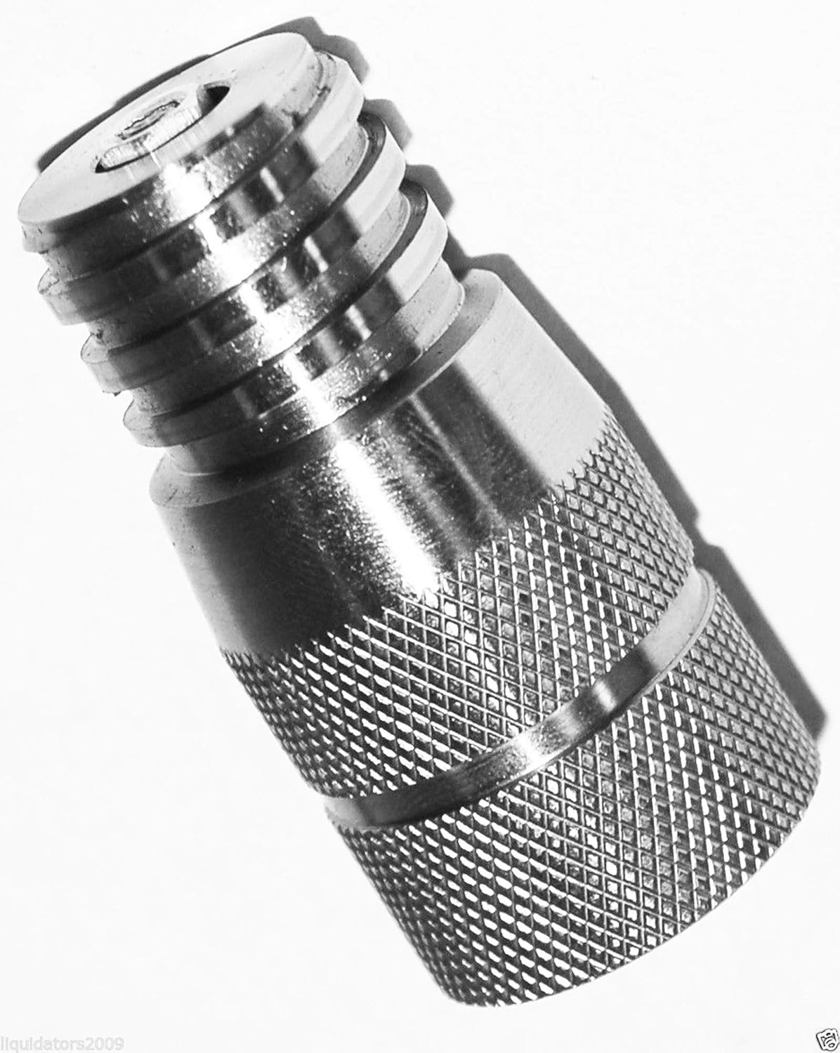 Trinity stainless steel adapter for co2 paintball tanks can