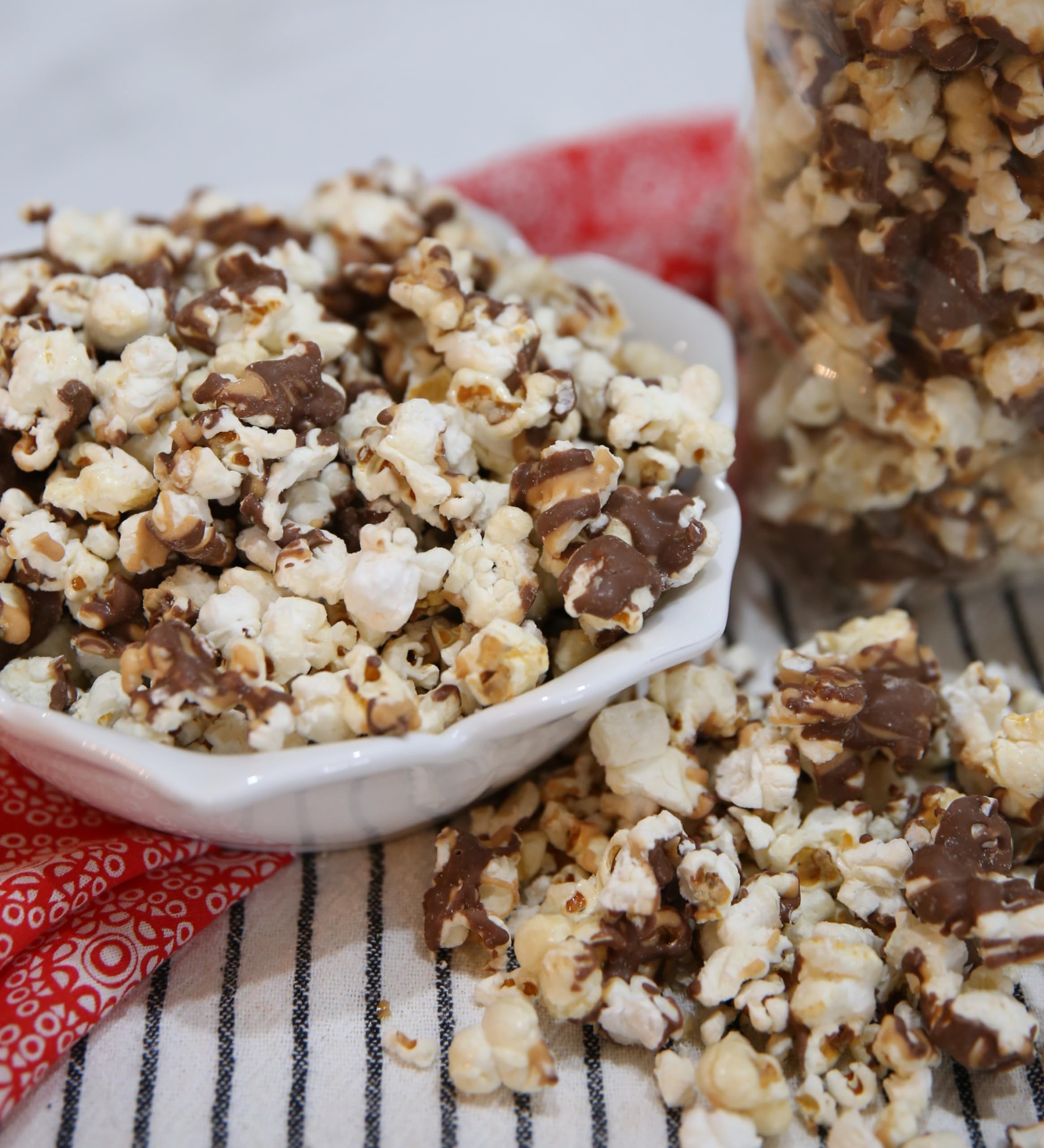 Amazon.com: Popcornopolis Gourmet Zebra™ Chocolate Popcorn 3-Pack, 11 ...