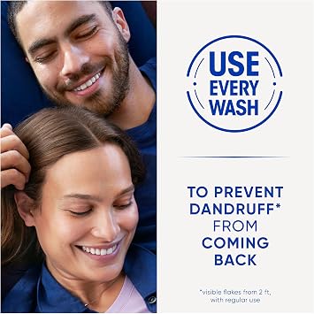 Head & Shoulders Classic Clean Anti Dandruff Shampoo, 3x400ml, Up to 100% Flake Free, Clinically Proven, For Any Hair and Scalp Type, For Daily use, Clean Feeling