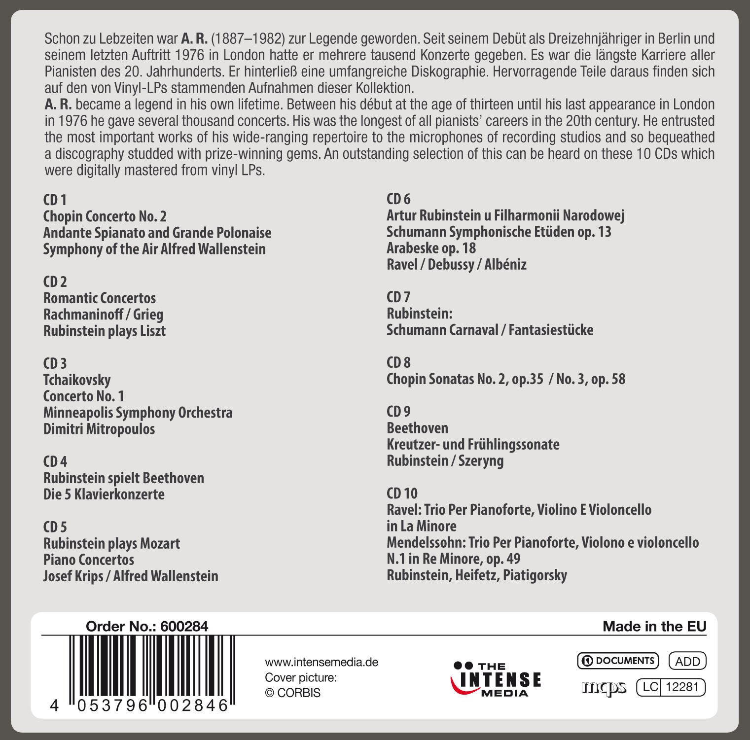 Rubinstein - Milestones of a Legend