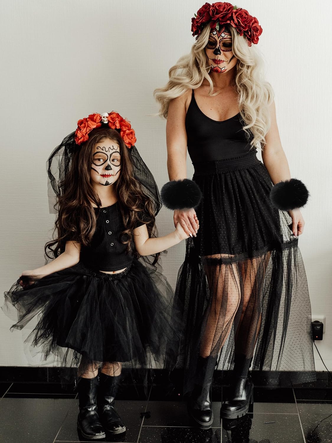 sy soul young Women's Faux Fur Wrist Cuffs Winter Fox Furry Wristbands Fluffy Fur Cuff Bracelet Arm Warmer Accessories - Image 5