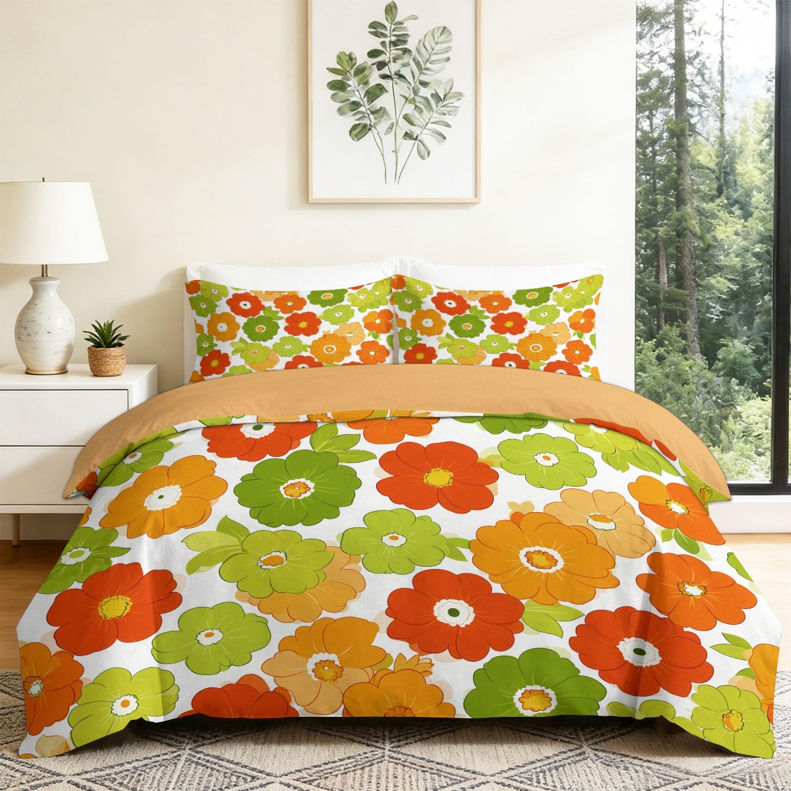 Parure de lit 240x260 cm microfibre douce pour enfants adulte