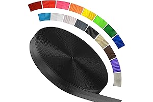 Polyester Webbing Strap: Heavy Duty Webbing Roll for Indoor & Outdoor Gear