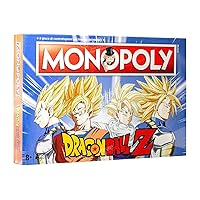 Winning Moves Dragon Ball Z Monopoly Gioco da Tavolo - Italian Edition