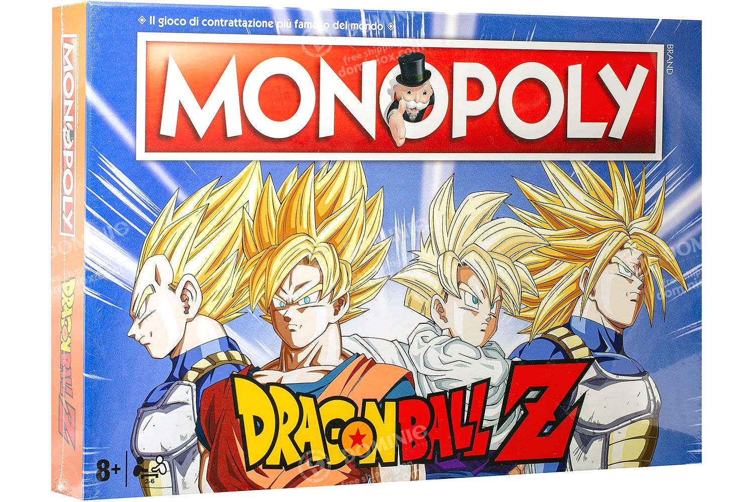 Dragon Ball Z Monopoly Board Game - Italian Edition