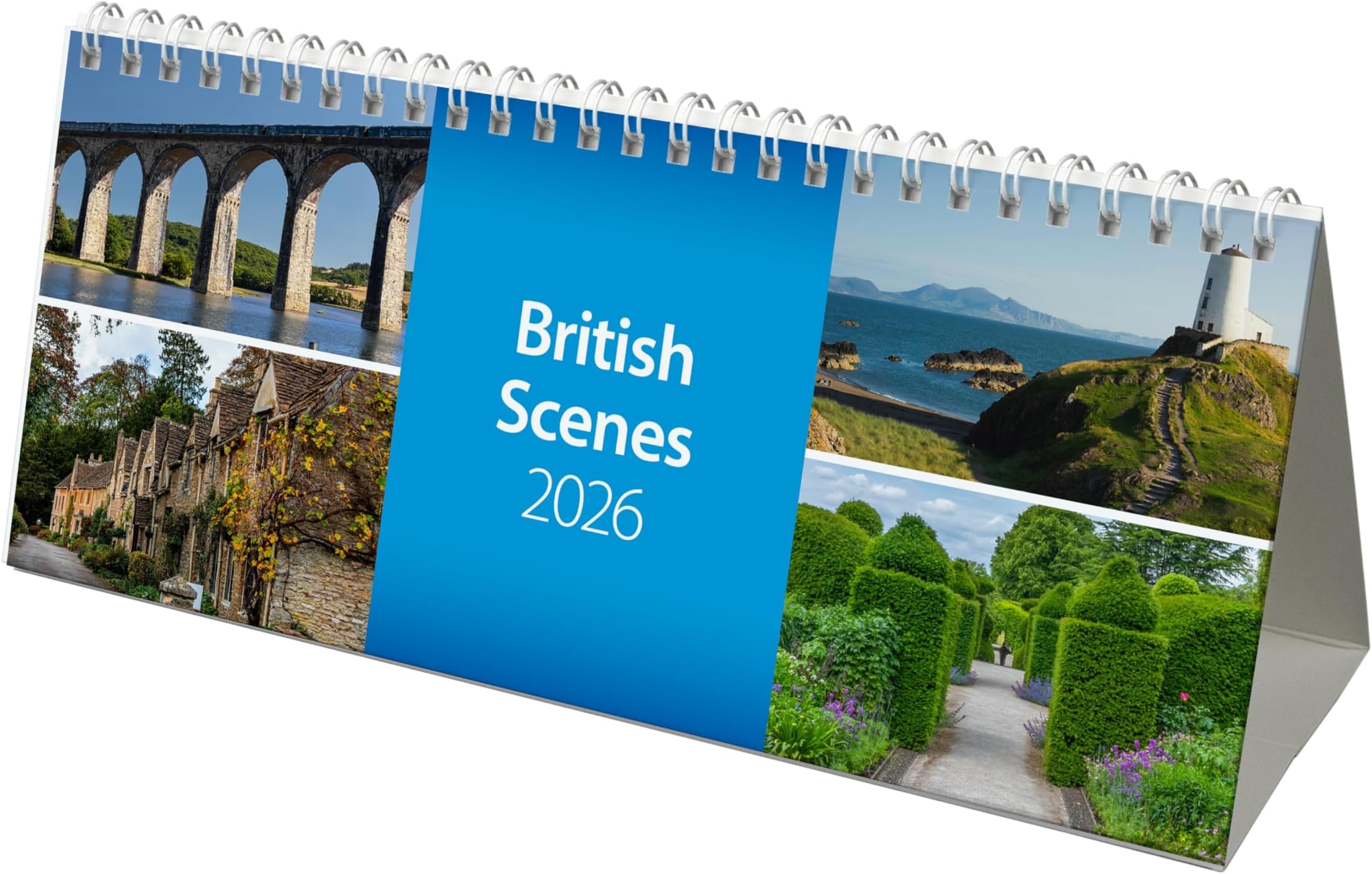 2026 British Scenes Desk Calendar (CL07)