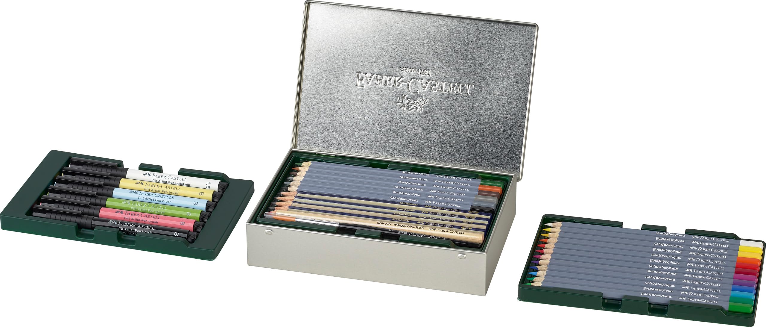 FABER-CASTELL - Kit Creative Studio, 30 pièces