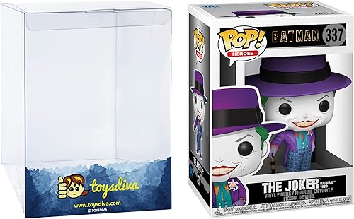 Miniatura 1 de DC Comics Heroes: Batman 80th - The Joker (1989) Funko Pop! Figura de vinilo (incluye funda protectora compatible con Pop Box)