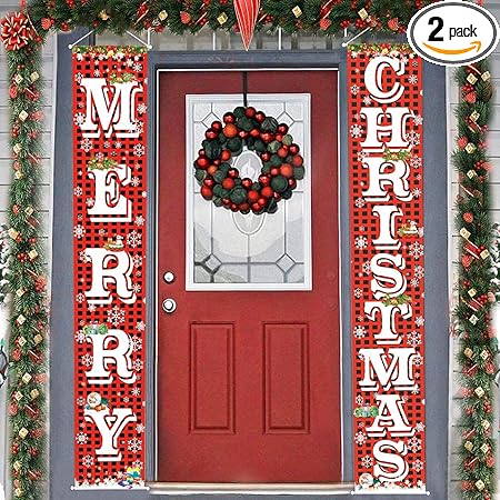Wwp Christmas Gala 2022 Fecedy Merry Christmas Hanging Banner Porch Sign With Pattern Christmas  Tree Presents Snow Banner For Home Yard Indoor Outdoor Wall Door Christmas  Party Decorations 72"X12" : Toys & Games