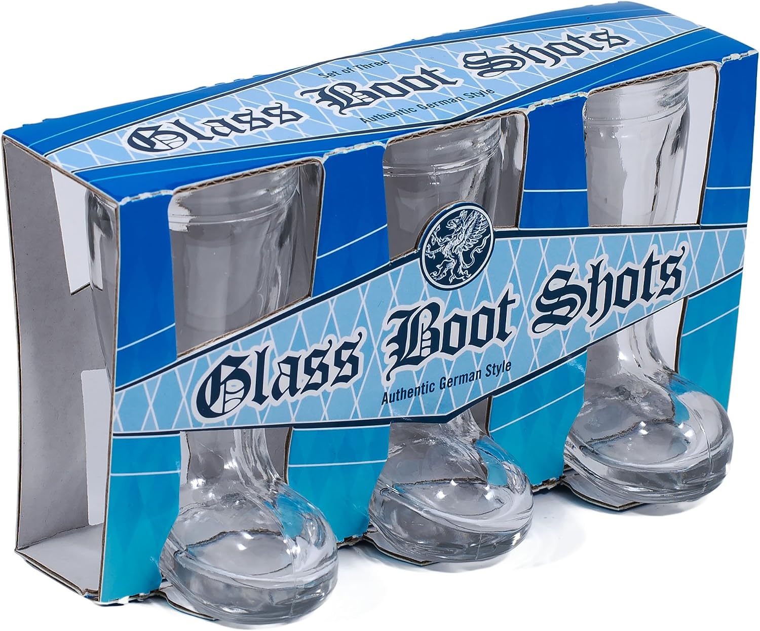 Shot Glass Beer Boot, Gift Set of 3