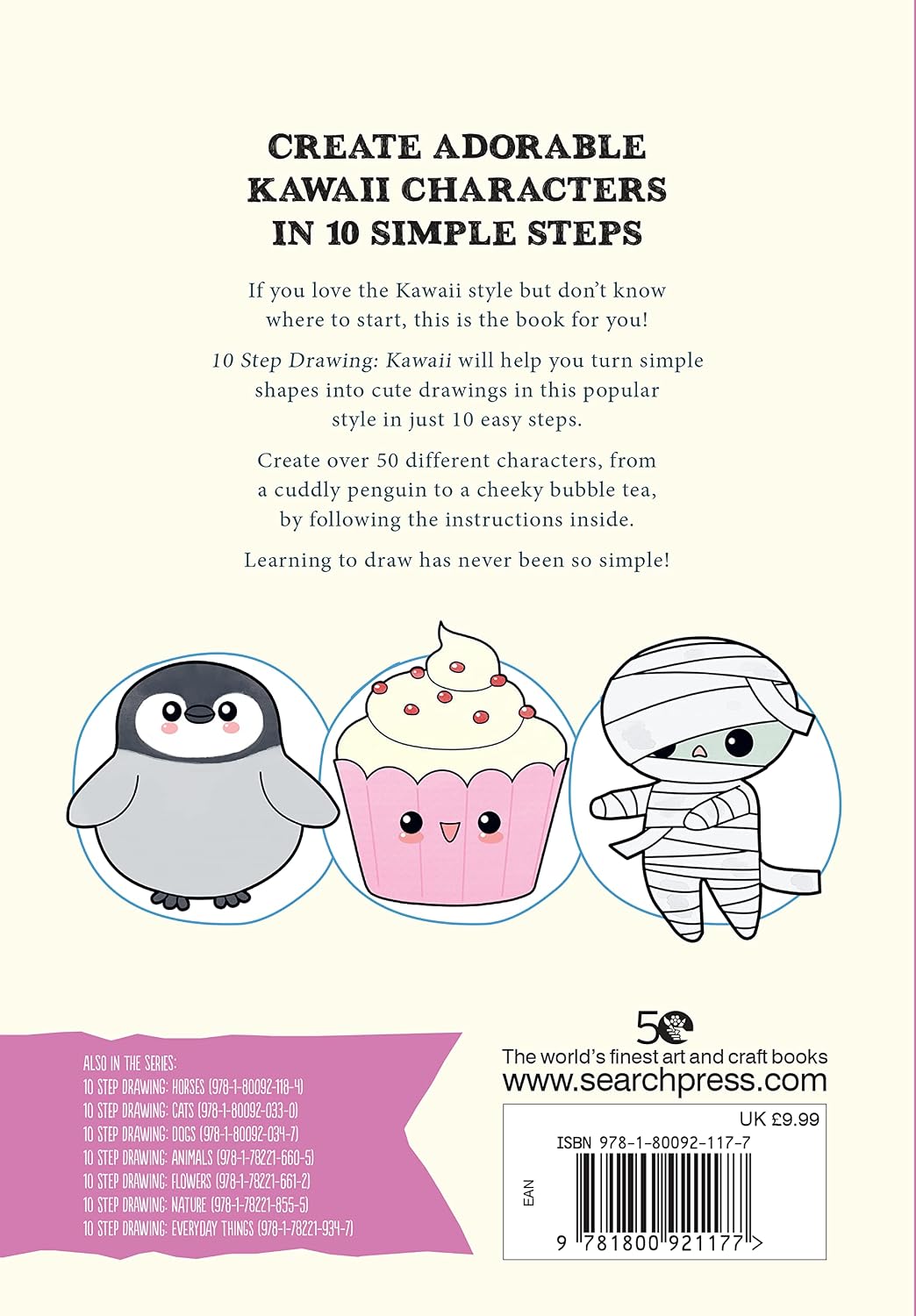 10 Step Drawing: Kawaii: Draw over 50 cute creations in 10 easy steps image 2