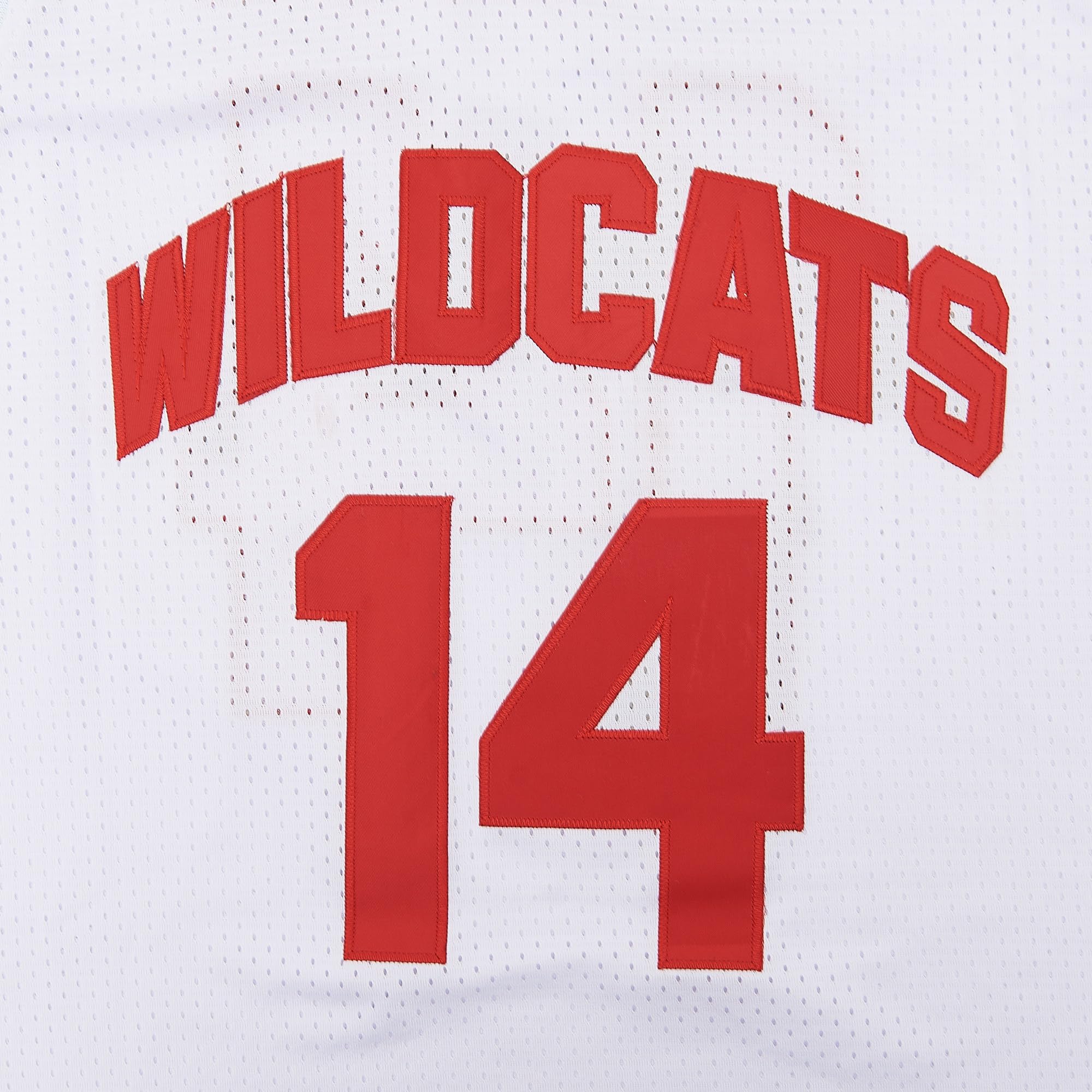 Wildcats High School Maillot de basketball pour homme 14 Troy Bolton 8 Chad Danforth