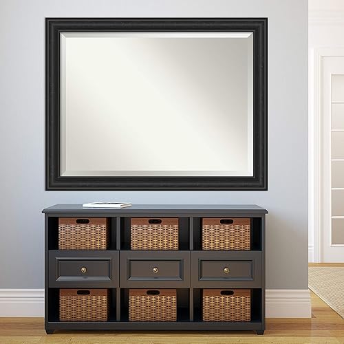 Miniatura 5 de Amanti Art - Espejo con marco para el tocador o montar en la pared del baño, medidas en pulgadas.