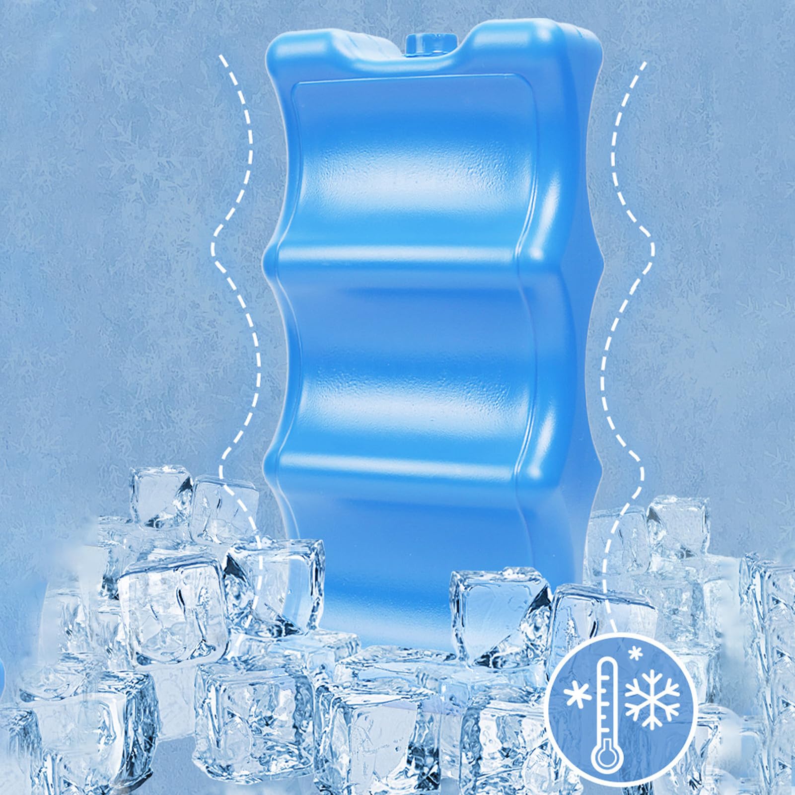 Sac Isotherme pour Lait Maternel de 6 800 ML, Design isolé Portable pour Les Voyages et Les Sorties, Tissu Oxford élégant avec Affichage Numérique de la température.