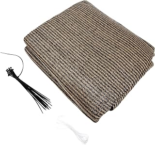 CIYODO Sombra De Sol Ao Ar Livre Rede De Deck Portátil Ao Ar Livre Dossel De Garagem Portátil Dossel De Praia Para Dossel De Pátio Toldo Abrigo Dobrável Rede De Sombreamento