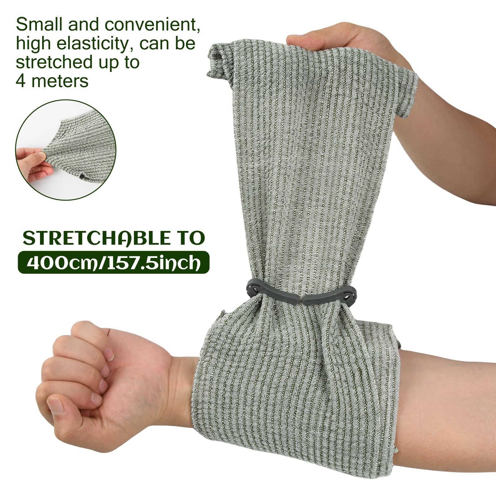 Bandage Israélien 6 Pouces – Hémostatique, Stérile, Avec Applicateur De Pression