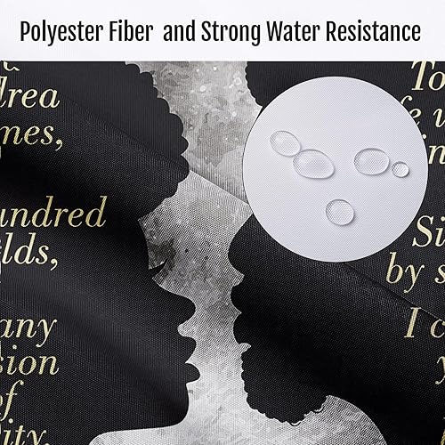 Miniatura 3 de Juego de 4 cortinas de ducha, dos amantes con alfombras antideslizantes, cubierta para tapa de inodoro y tapete de baño, juego de decoración