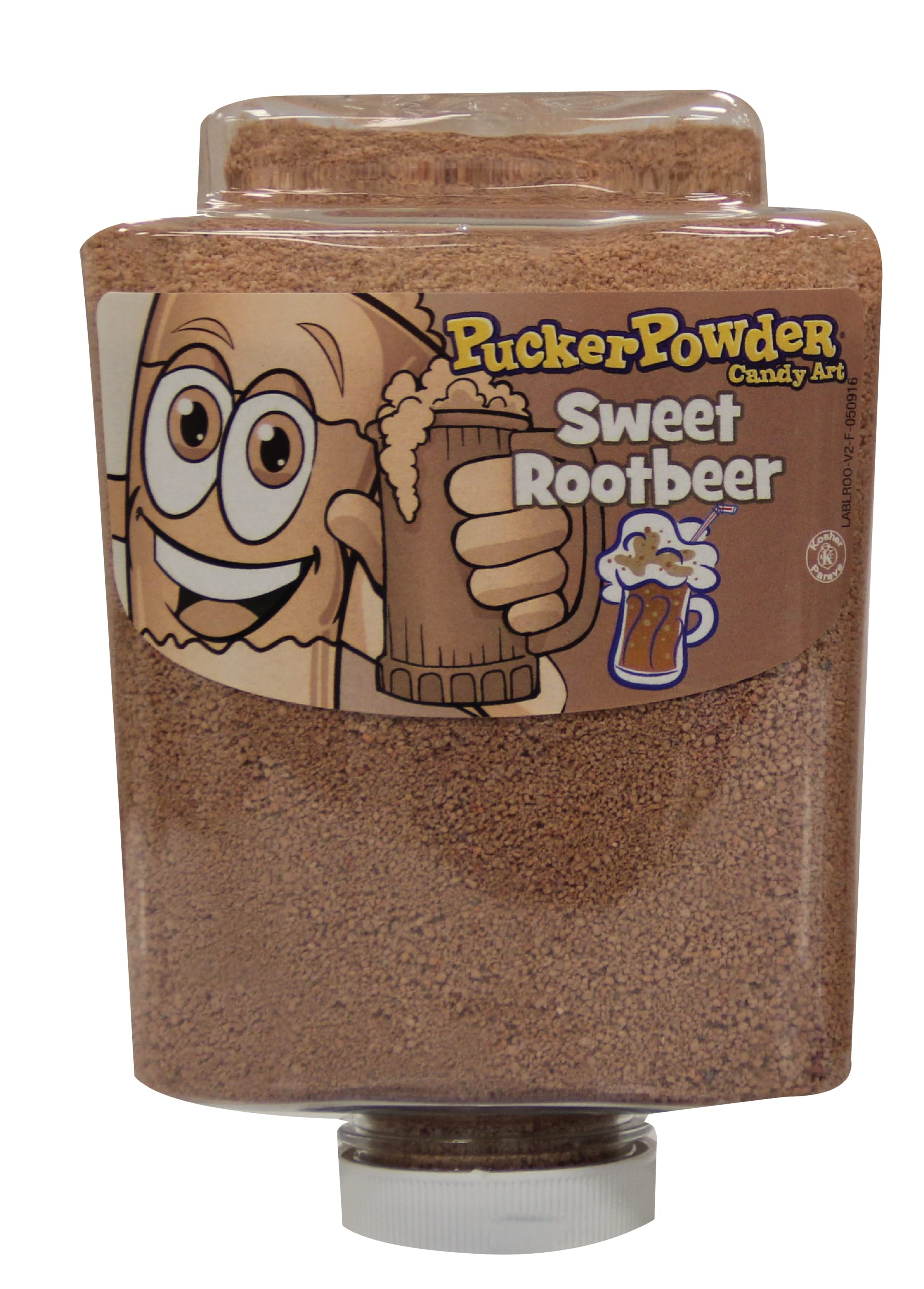 Pucker Powder Sweet Root Beer,Party Favors - Weddings - Receptions - Bridal and Baby Showers - Birthdays - Toppings - Decorations, 9.5oz: - 1 Ct