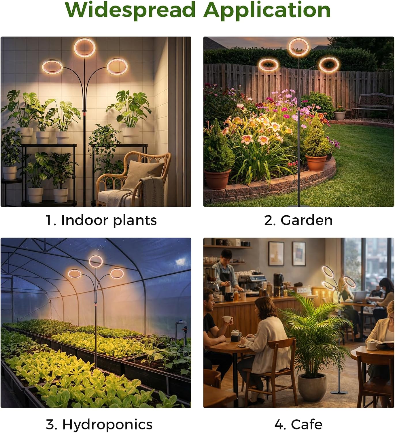 Top 5 Best Full Spectrum LED Grow Light Strips for Shelves and Racks in 2026 - PlantNative.org boostool 48W Full Spectrum Standing Grow Light