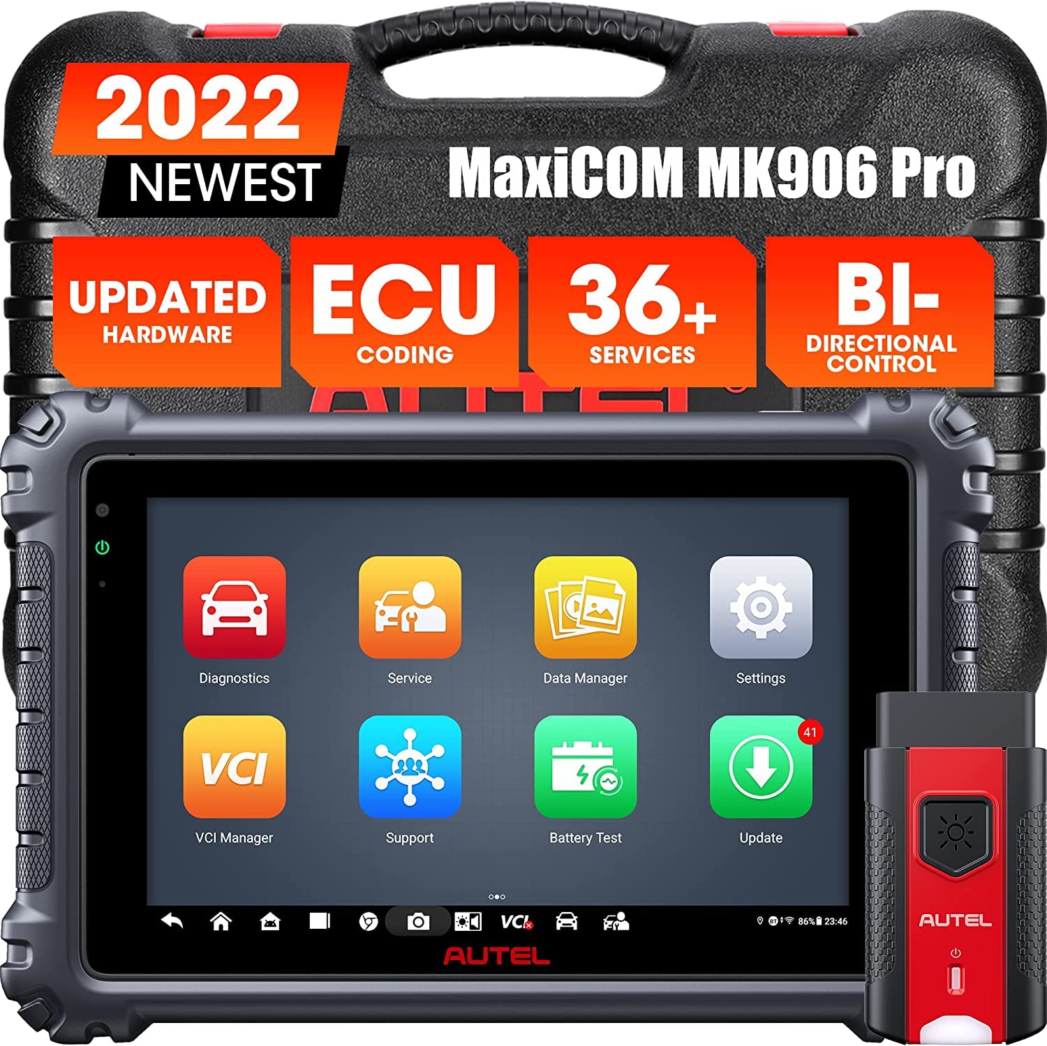 オーテルAUTEL MaxiCOM MK906 PRO 日本語化済モデル診断機 Amazon.co.jp: Autel MaxiCOM MK906 PRO、2022Autel自動車診断機