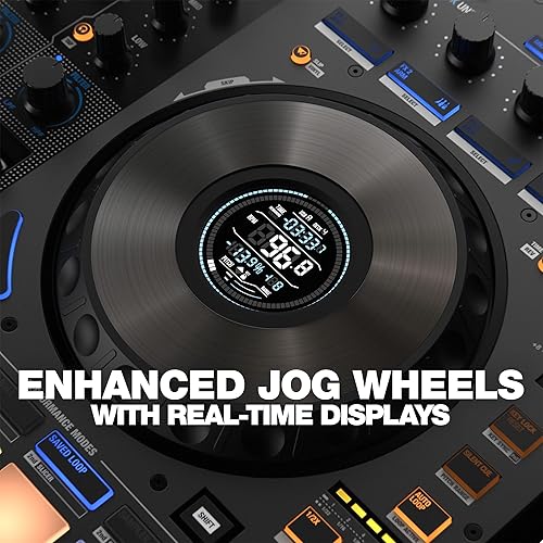 Miniatura 3 de Reloop Mixon 8 Pro Controlador DJ de 4 canales, negro