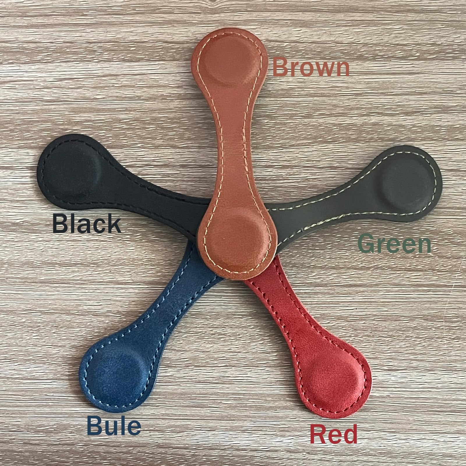 Amazon | 磁気レザーブックマーク、ユニークなヴィンテージ