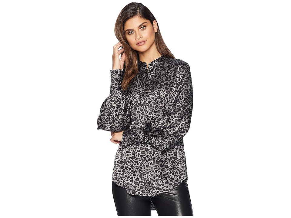 

EQUIPMENT Boleyn Top (Silver Steel Multi) Women's Long Sleeve Button Up
