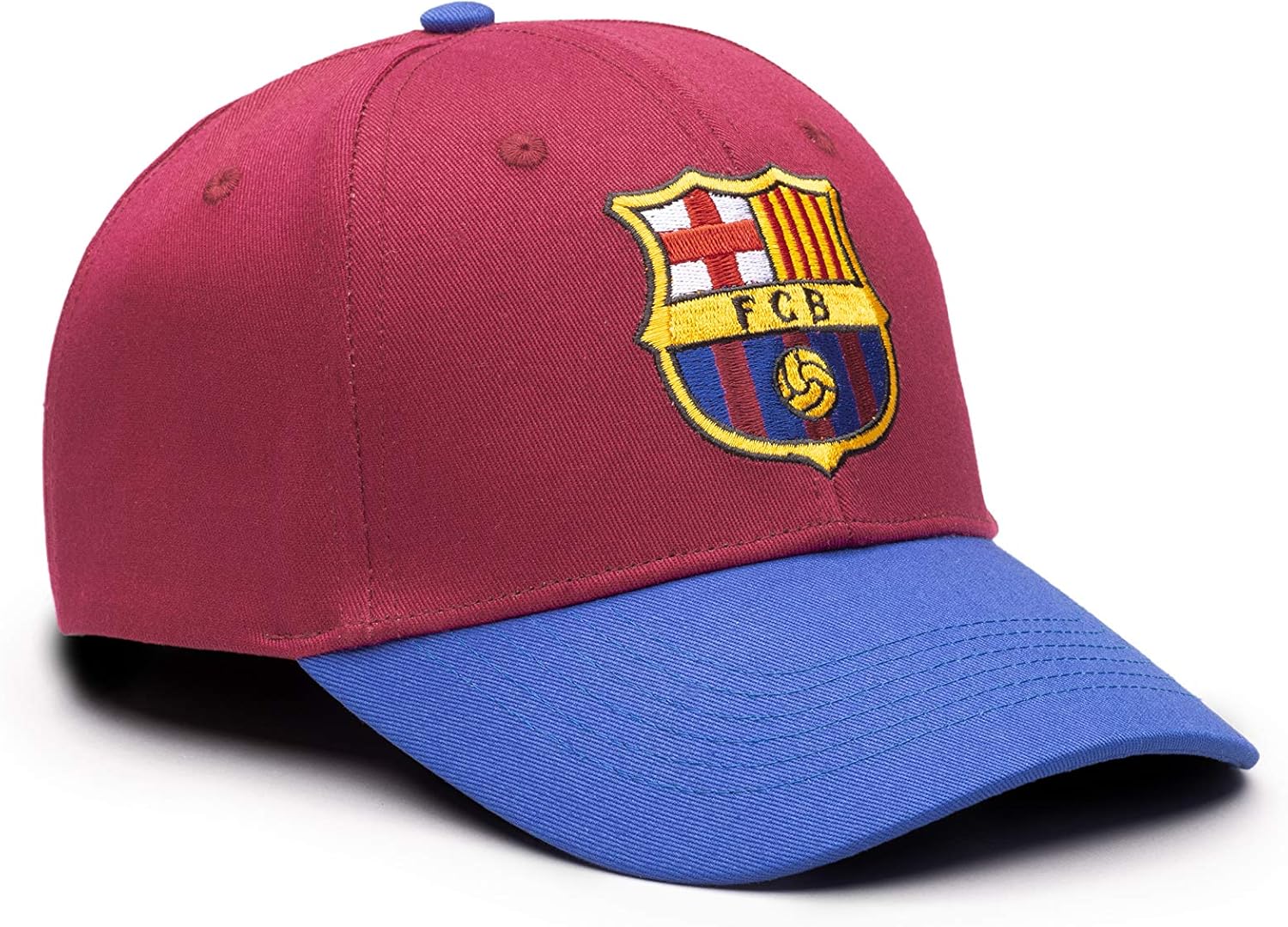 Fan Ink FC Barcelona Adjustable Hat – Officially Licensed Cap for Men & Women – Comfortable Fit, Bold Team Logo & Colors – Premium Soccer Headwear for Game Day & Everyday Wear - Image 4