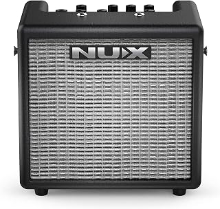 NUX | Mighty 8BT Guitar Amplifier, Digital modulation, Bluetooth, Mains or Battery Powered