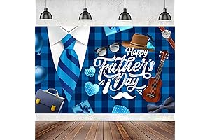 Celebrate Father's Day with Our Joyous Banner Backdrop