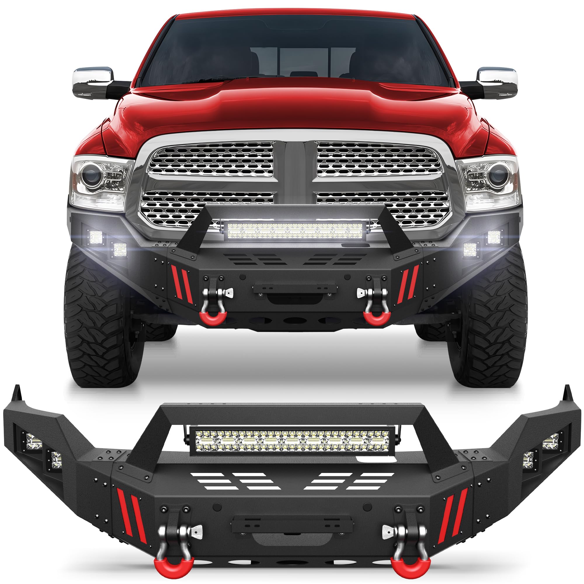 longsun Full Width Front Bumper