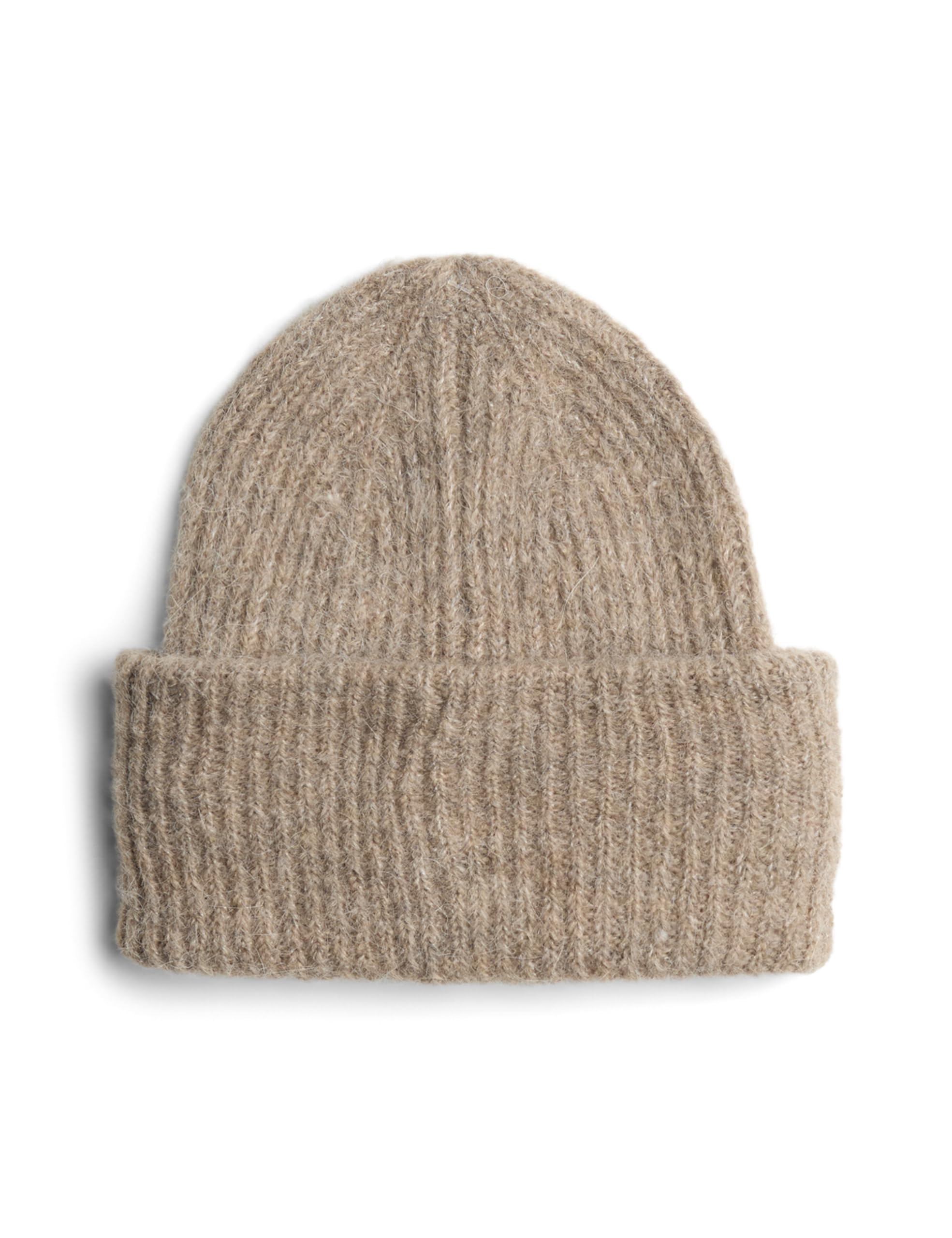 Pieces Women's PCBERA Wool Hood NOOS Beanie Hat, Silver Mink, Einheitsgröße