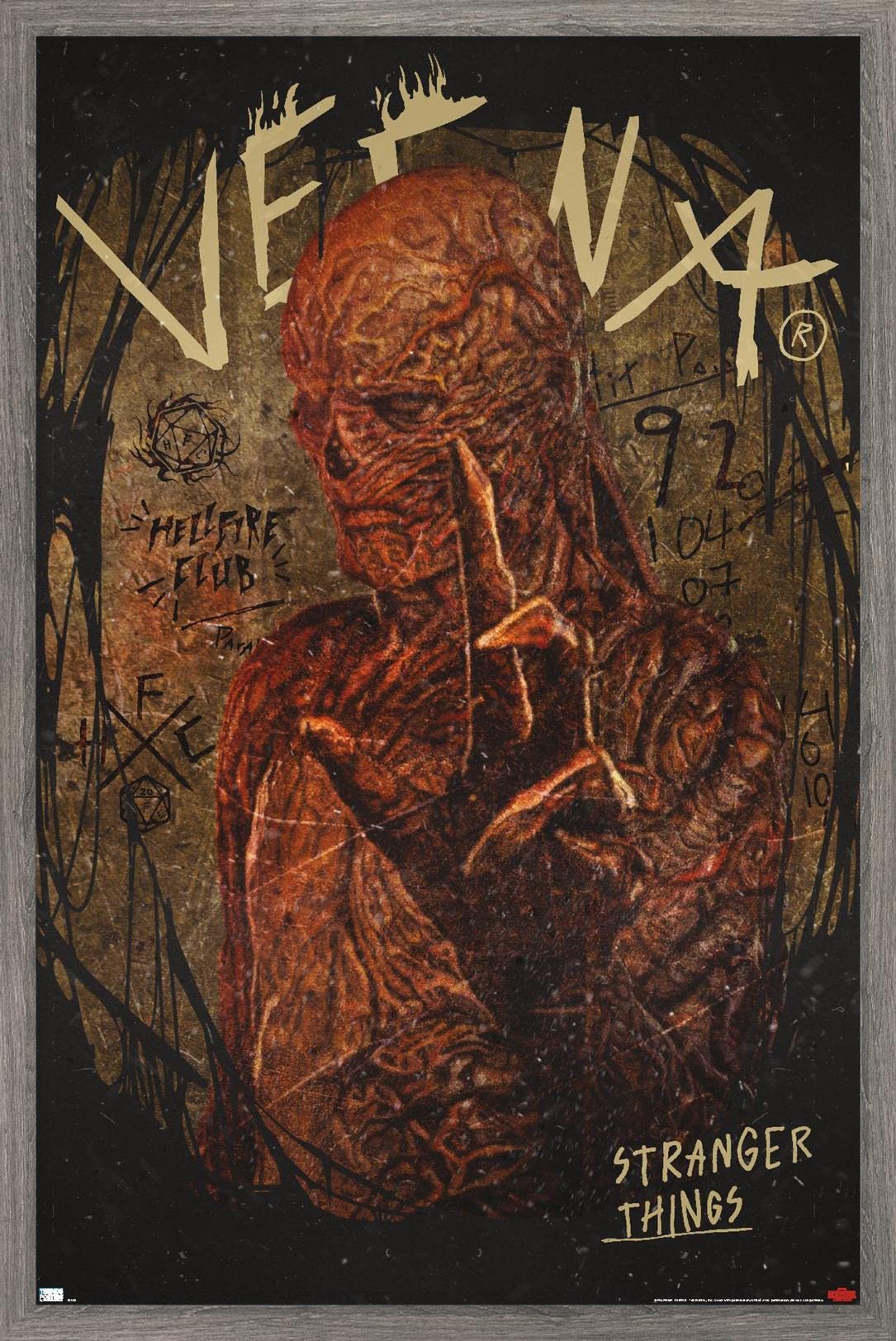 【世界50枚限定 】Stranger Things VECNA 直筆サインカード Jamie Bowerの1-of-1 