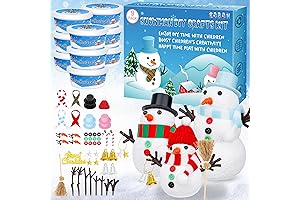 9 Pack Snowman Kit: Unveil the Magic of Winter Crafts