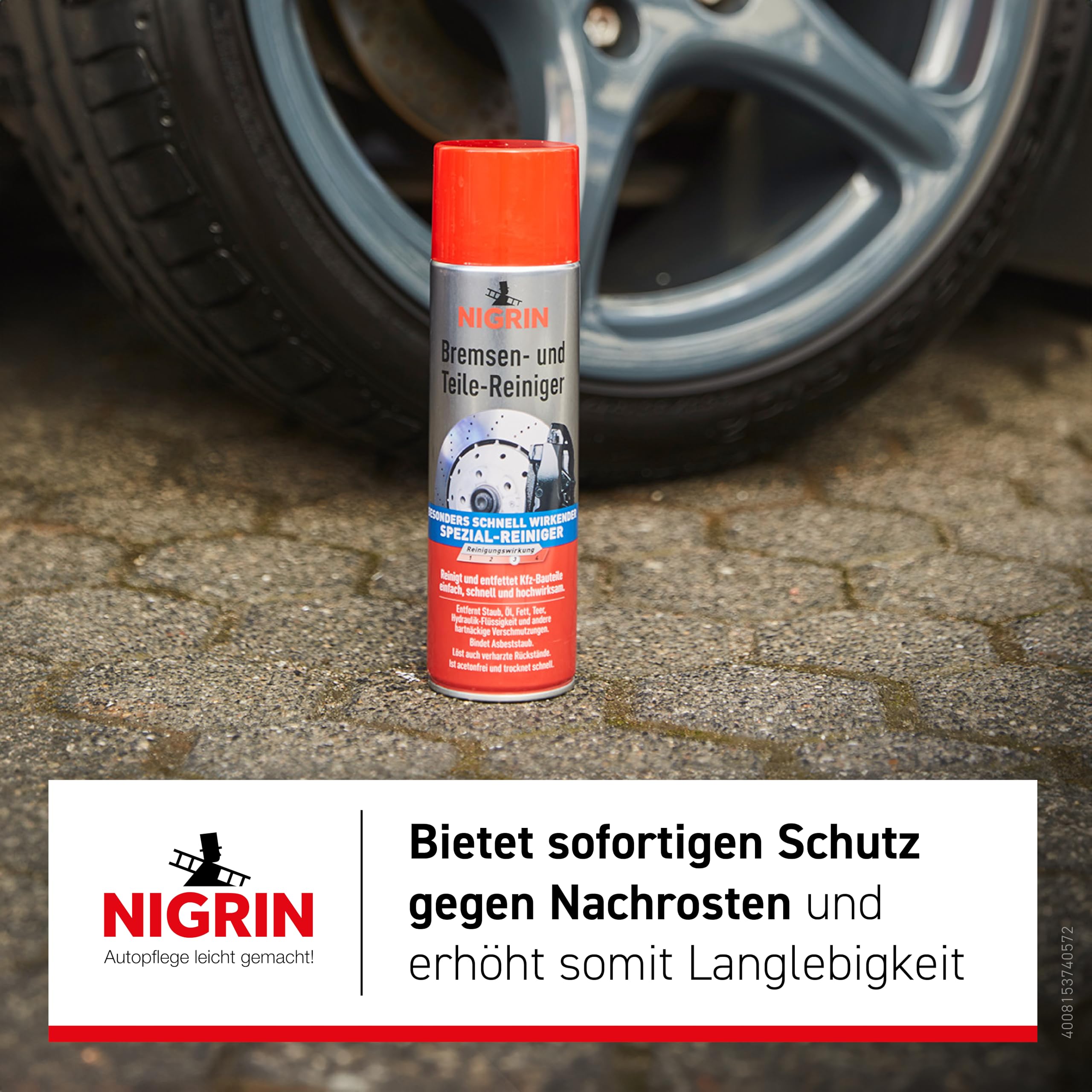 NIGRIN - NIGRIN Bremsen- und Teile-Reiniger, 500 ml