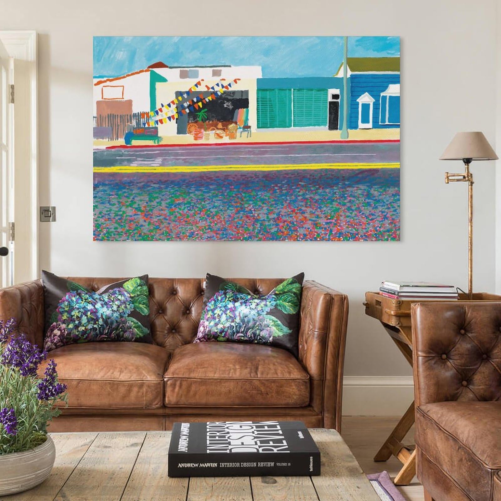 Amazon.co.jp: David Hockney ポスター 有名なデビッド