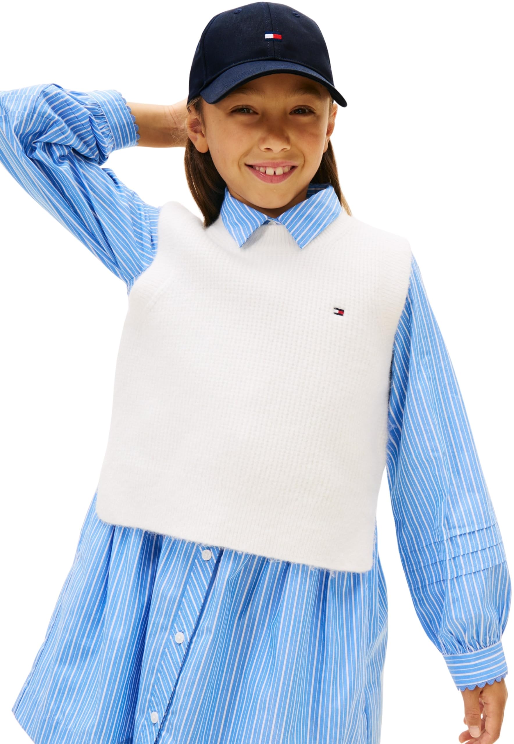 Tommy Hilfiger Small Flag Cap Gorro Unisex niños