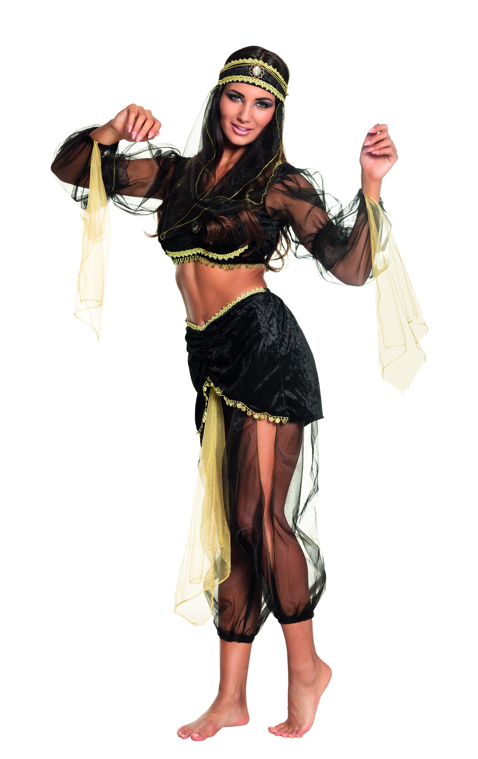Arabian Princess Ladies Fancy Dress Arab Nights National Dress Adult Costume New
