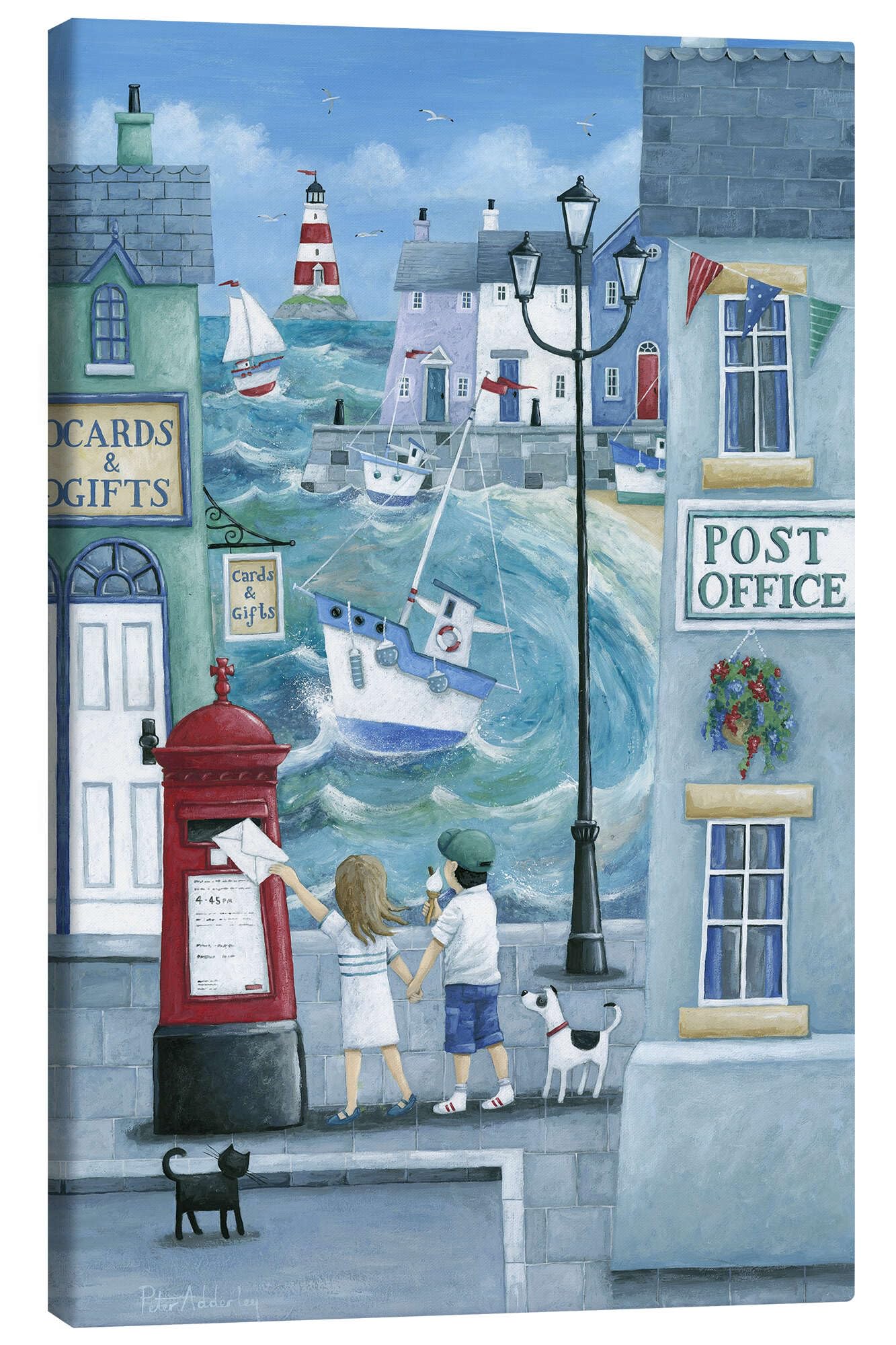 Tableau sur toile 40 x 60 cm Peter Adderley decoration murale de salon - 8