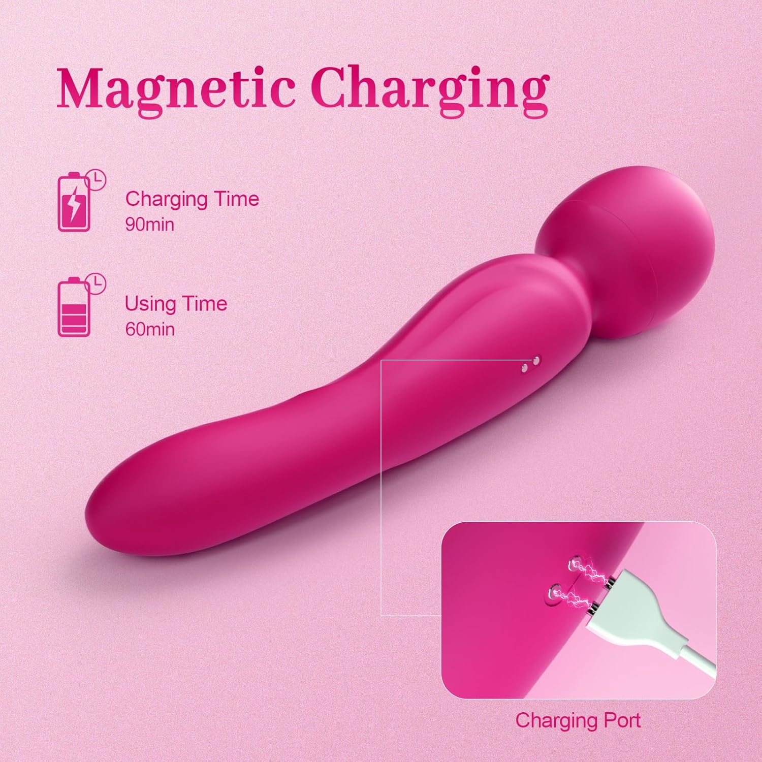 G Spot Vibrator Wand Dildo Adult Toys for Women Sex Toys Vibrators, APP Remote Control Vibrator Adult Sex Toys & Games Dildos with 9 Vibrations Modes Vibradores, Female Couples Sex Toys Vibrater