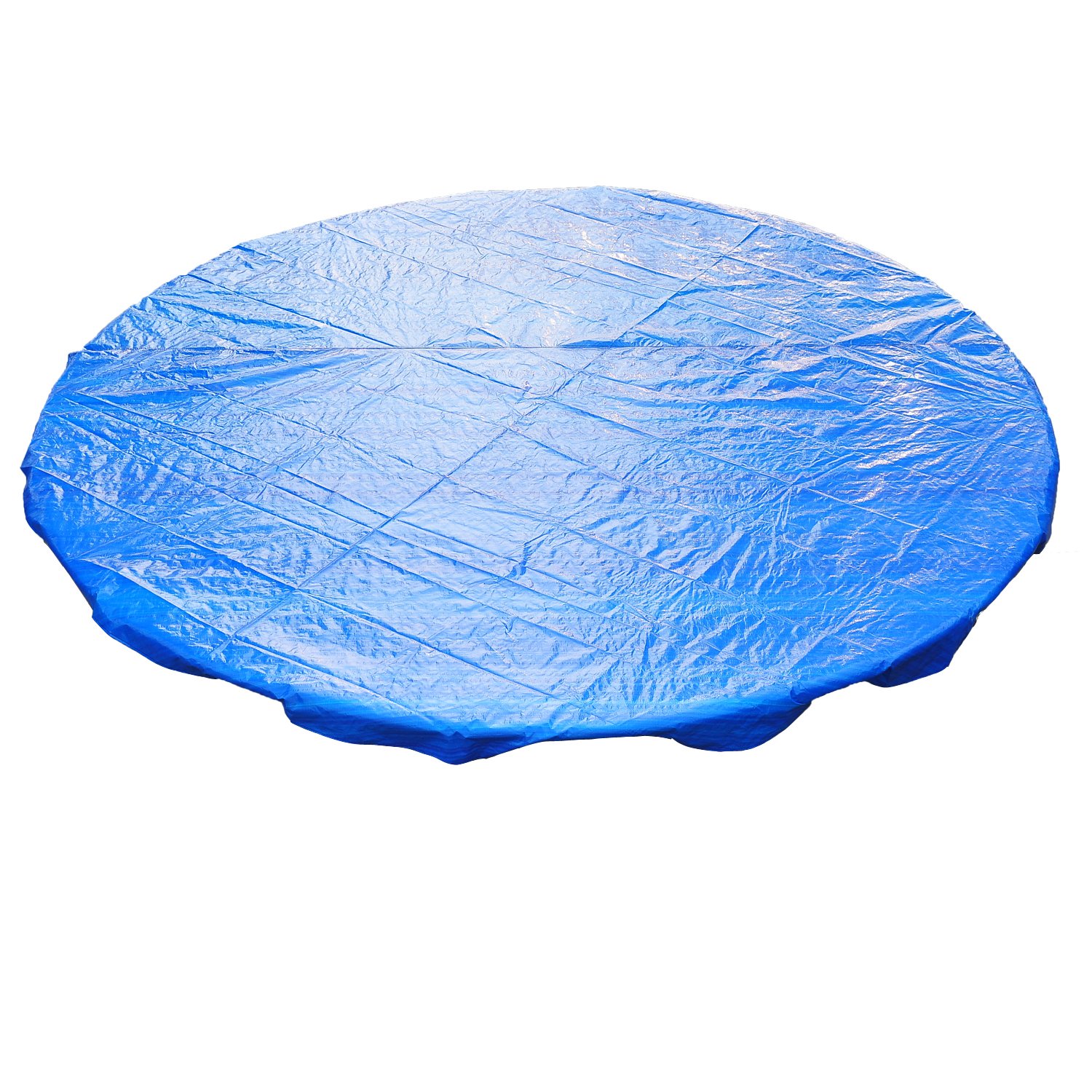 Blümme 12ft Trampoline Cover Outdoor Universal Rain Dust Covers Blue