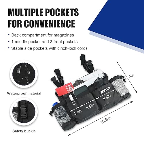 Miniatura 3 de Scooter eléctrico de movilidad para adultos, dispositivo de silla de ruedas para viajes, ancianos (M1 cromado)