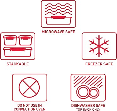 Sistema 1150 Microwave Egg Poacher | Up to 4 Eggs | Leakproof Egg Poacher Cups with Lid | BPA-Free | Red | Leakproof cups keep eggs intact during cooking, with integrated lift-out tabs for safe, easy retrieval.